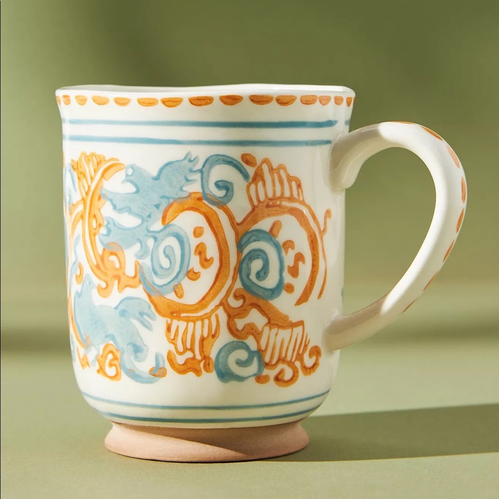 Anthropologie BRAND NEW, Reese Mug Set of 2